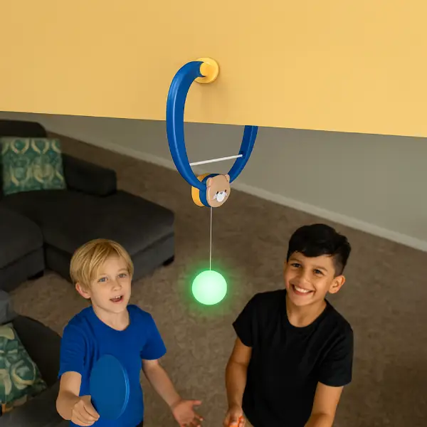 Glowing ping pong